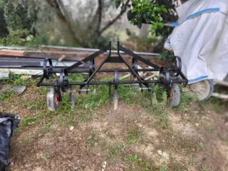 Mini tractor Yanmar F16D con fresa