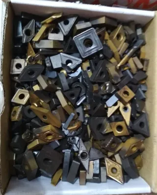 Herramientas de metal duro inservibles