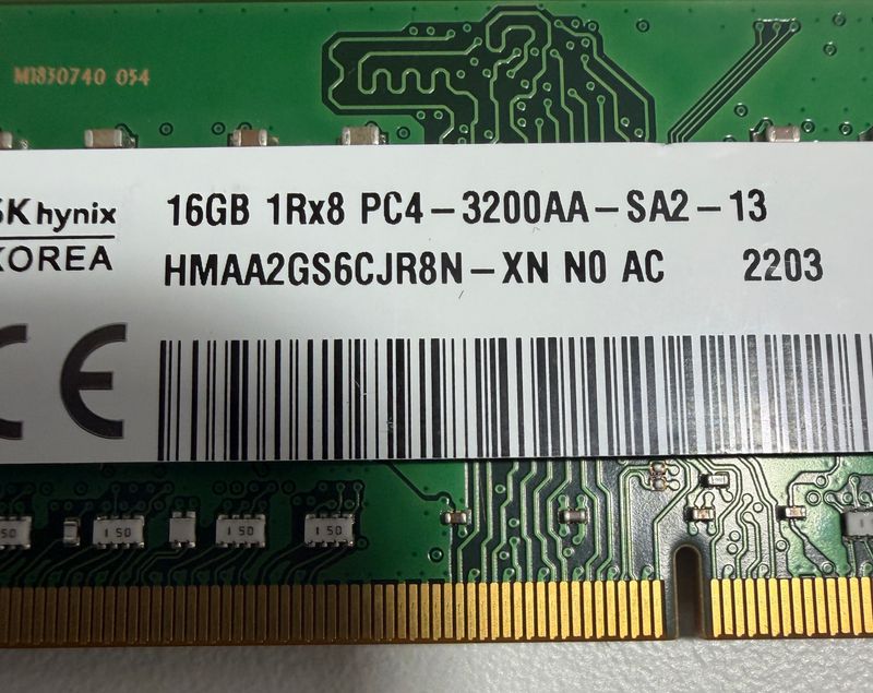 SK hynix 16GB DDR4 3200MHz SODIMM afbeelding 2