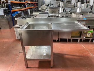 Fregadero industrial acero inoxidable