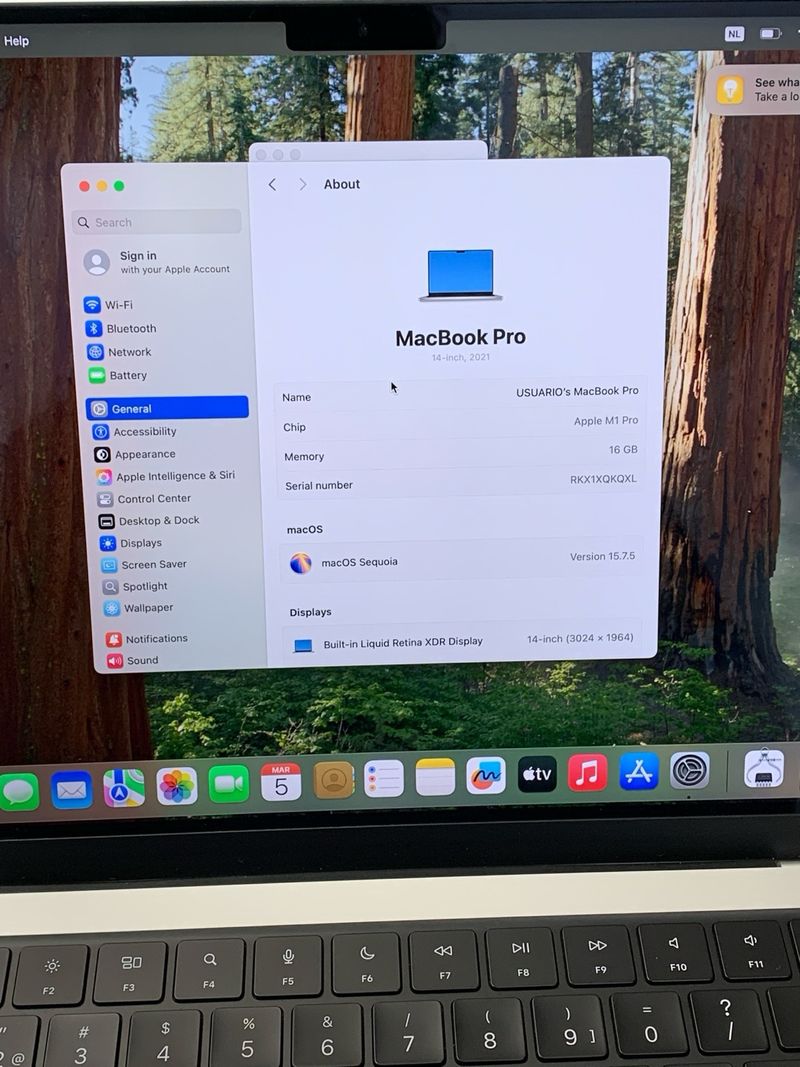 MacBook Pro 14 M1 Pro.Financiamos tu compra. afbeelding 12