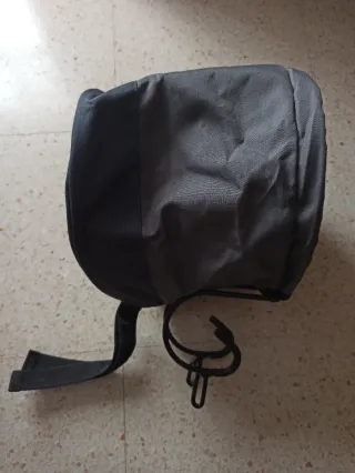 Cesta Bici Plegable B'TWIN Gris/Negro