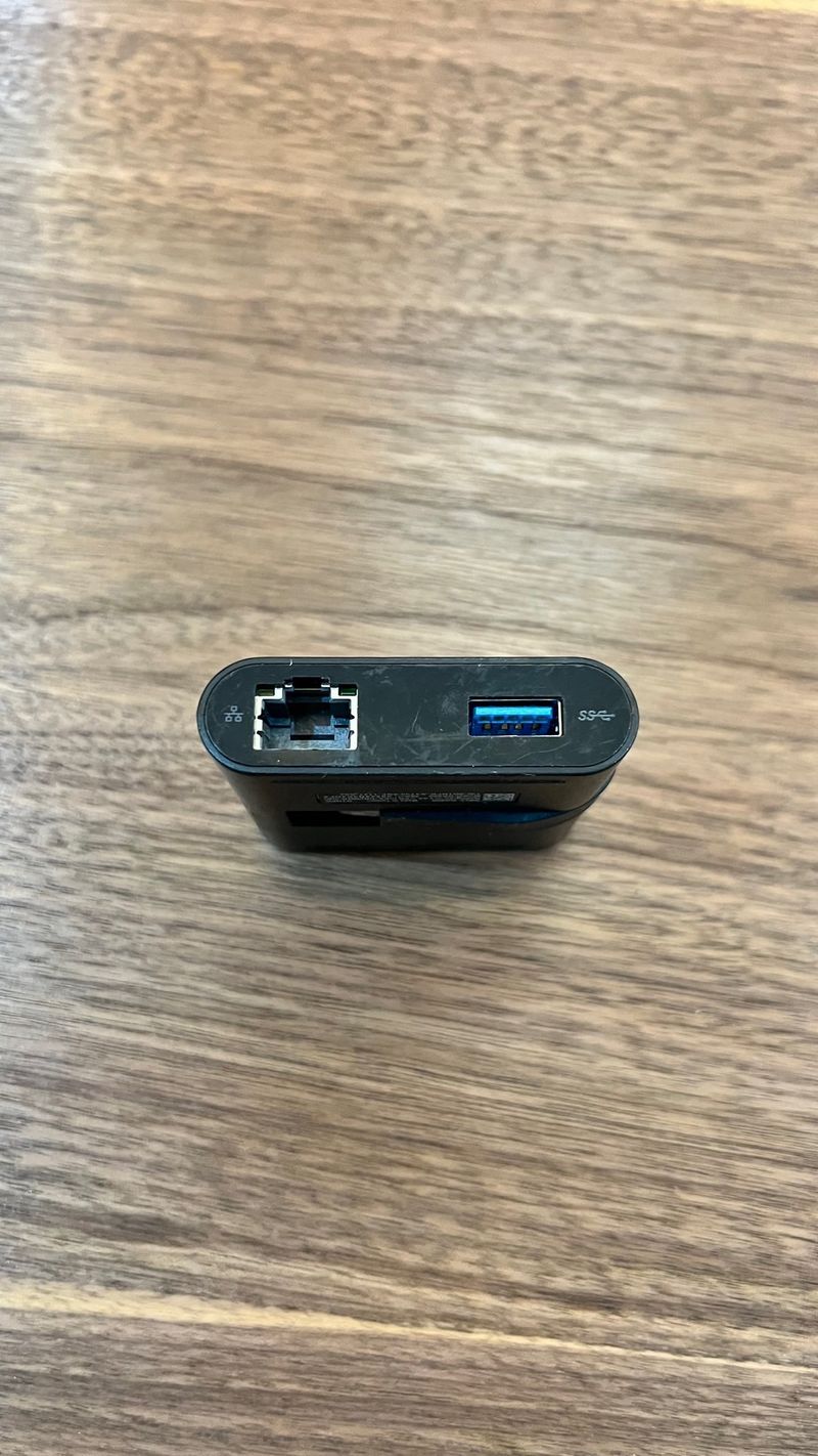 Adaptador Dell DA200 USB-C Negro afbeelding 3