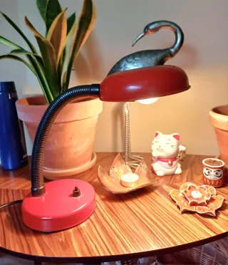 Lámpara flexo estudio vintage años 70