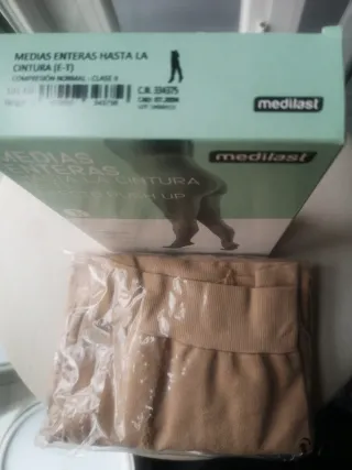 Medias Enteras Medilast Push Up Talla E. G.