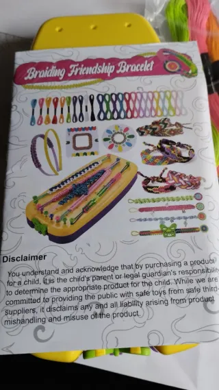 Kit para hacer pulseras y bisutería