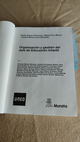 Organización y gestión del aula de Educación In...