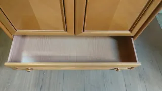 Armario ropero madera 2 puertas