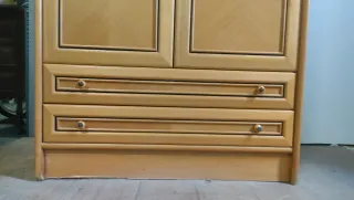 Armario ropero madera 2 puertas