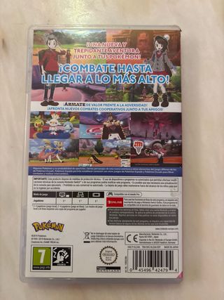 Pokemon Espada Nintendo Switch