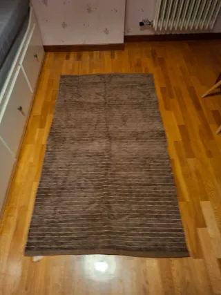 Alfombra marrón 150x80