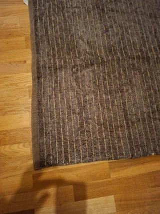 Alfombra marrón 150x80