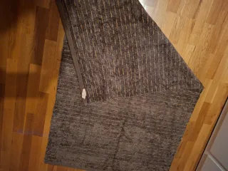 Alfombra marrón 150x80