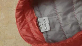 Chaqueta acolchada rosa