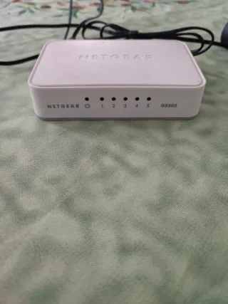 Switch NETGEAR gs205 5 Puertos Gris