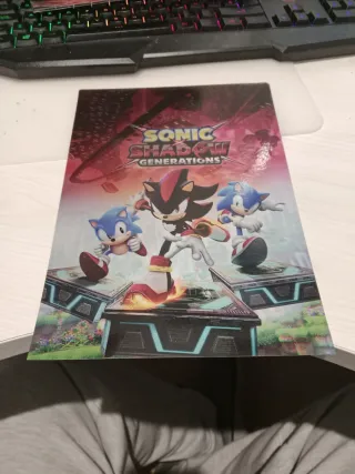 Lámina Sonic Generations SEGA