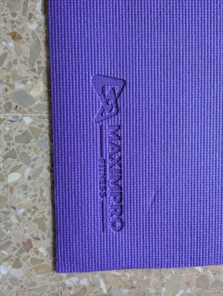 Esterilla de Yoga Morada MAXIMPRO