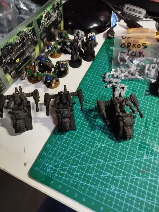 Lote de miniaturas Orkos