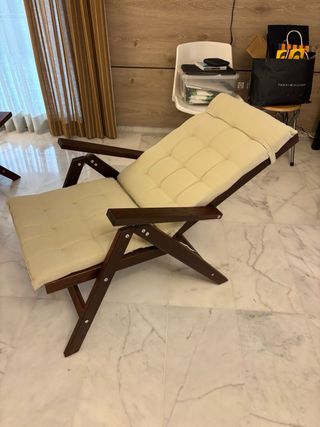 Conjunto mesa,sillas,sofá y baúl de jardín Teka