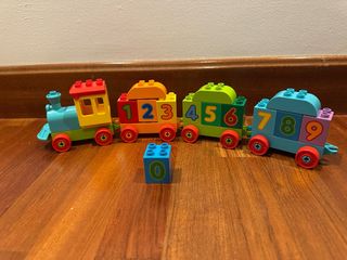 Tren Lego Duplo con números