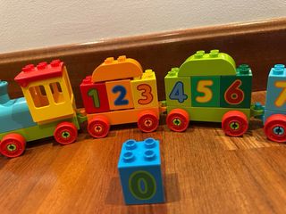 Tren Lego Duplo con números