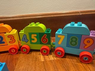 Tren Lego Duplo con números