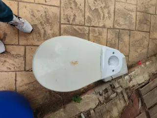 Taza de WC Sangra Blanca Porcelana