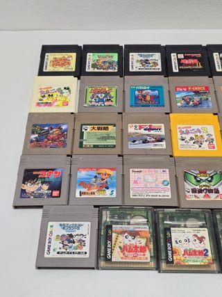 JP - lote 29 juegos game boy originales