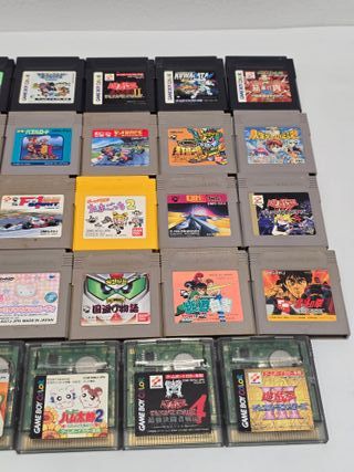 JP - lote 29 juegos game boy originales