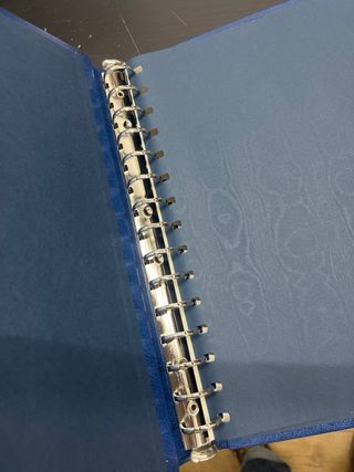 Álbum Monedas Edifil Azul 15 Anillas