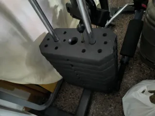 Banco de pesas musculación