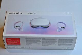 Meta Quest 2 VR Gafas, Mandos y cable de datos.