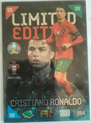 Cristiano Ronaldo Limited Edition Card