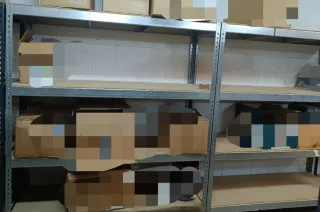 Estantería de acero galvanizado