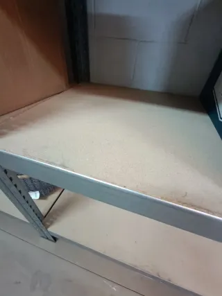 Estantería de acero galvanizado