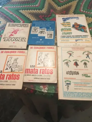 Lote comics antiguos de coleccionista
