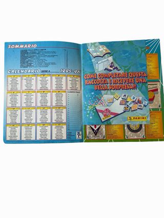 Album Supercalcio 95-96 Panini COMPLETO Ronaldo