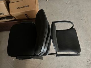 Pack 4 Sillas Oficina Negras