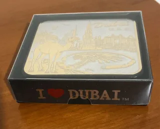 Set 6 Sottobicchieri Dubai Nuovi Souvenir