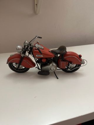 Miniatura Moto Indian Roja
