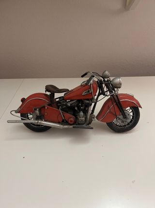 Miniatura Moto Indian Roja