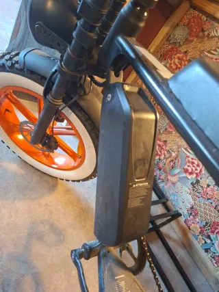 Fatbike V8 Bici Eléctrica Arancione