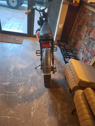 Fatbike V8 Bici Eléctrica Arancione