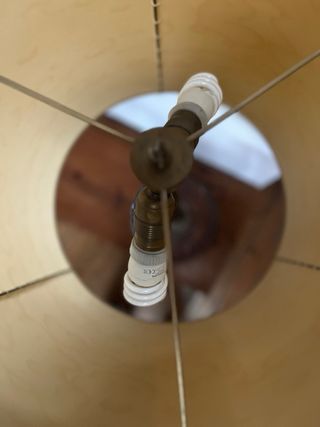 Lámparas rústicas eje rueda carreta (2 unidades)