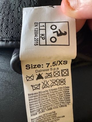 Guantes moto invierno Dainese XS térmicos