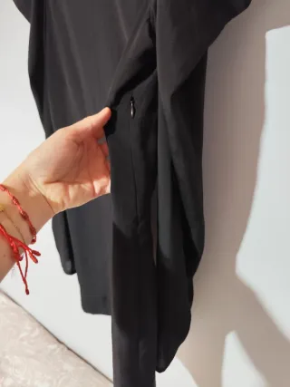 Vestido Zara Negro Espalda Abierta