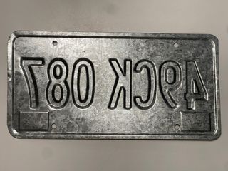 Matrícula Alabama Heart of Dixie