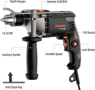 Taladro Percutor DOVAMAN 850W