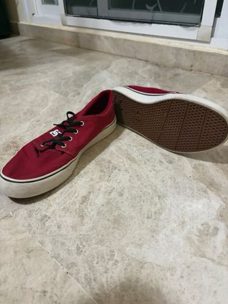 Zapatillas DC Shoes burdeos