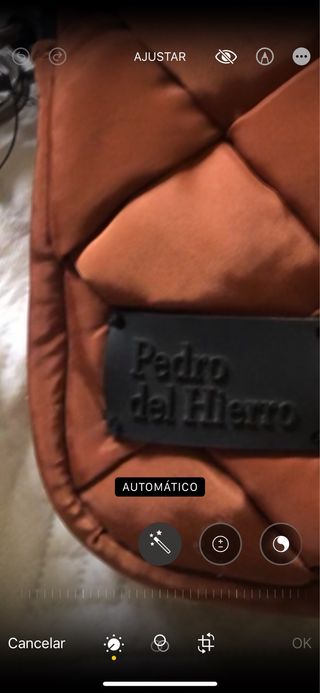Bolso móvil Pedro del Hierro acolchado nuevo